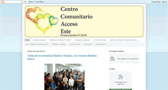 Desktop Screenshot of centrocomunitarioaccesoeste.blogspot.com