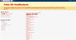 Desktop Screenshot of fatorrhvestibulares.blogspot.com