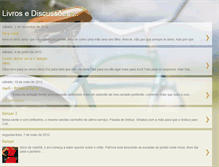 Tablet Screenshot of livrosediscucoes.blogspot.com