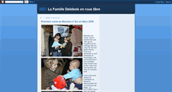 Desktop Screenshot of famille-delebois.blogspot.com