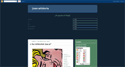 Desktop Screenshot of joserrahistoria.blogspot.com