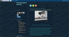 Desktop Screenshot of contaminaciondelairelp.blogspot.com