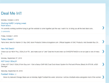 Tablet Screenshot of dealmein1.blogspot.com