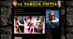 Desktop Screenshot of lafamiliaunitta.blogspot.com