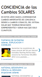 Mobile Screenshot of concienciadeloscambiossolares.blogspot.com