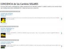 Tablet Screenshot of concienciadeloscambiossolares.blogspot.com