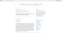 Desktop Screenshot of dannyhavoc.blogspot.com