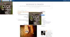 Desktop Screenshot of kenzleecraft.blogspot.com