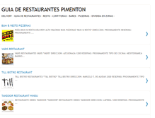 Tablet Screenshot of guiaderestoranes.blogspot.com