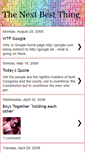 Mobile Screenshot of nextbthing.blogspot.com