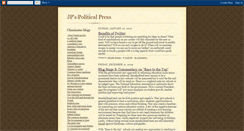 Desktop Screenshot of jpspoliticalpress.blogspot.com