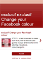 Mobile Screenshot of facebook-colorchange.blogspot.com