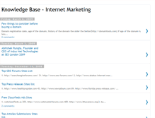 Tablet Screenshot of internet-marketing-knowledgebase.blogspot.com