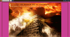 Desktop Screenshot of poderdetuenergia.blogspot.com