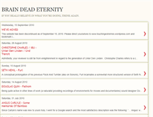 Tablet Screenshot of braindeadeternity.blogspot.com