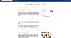Desktop Screenshot of andreabohnstedt.blogspot.com