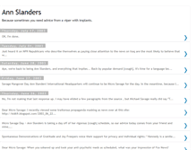 Tablet Screenshot of annslanders.blogspot.com