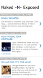 Mobile Screenshot of nakednexposed.blogspot.com