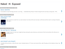 Tablet Screenshot of nakednexposed.blogspot.com