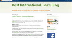 Desktop Screenshot of bestinternationaltea.blogspot.com