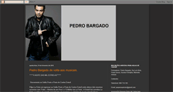 Desktop Screenshot of pedrobargado.blogspot.com