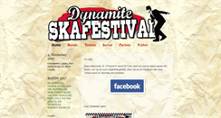 Desktop Screenshot of dynamite-ska.blogspot.com