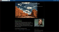 Desktop Screenshot of andrewslabarynthinethoughts.blogspot.com
