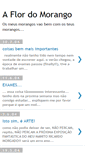 Mobile Screenshot of aflordomorango.blogspot.com