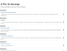 Tablet Screenshot of aflordomorango.blogspot.com