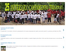 Tablet Screenshot of campamentotebarray25aniversario.blogspot.com