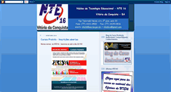 Desktop Screenshot of nte16.blogspot.com