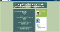 Desktop Screenshot of lompocvalleysoapworks.blogspot.com