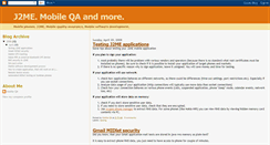 Desktop Screenshot of mobileqa.blogspot.com