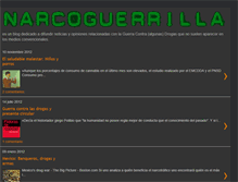 Tablet Screenshot of narcoguerrilla.blogspot.com