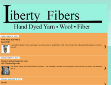 Tablet Screenshot of libertyfibers.blogspot.com