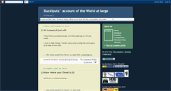 Desktop Screenshot of duckiputz.blogspot.com