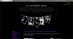 Desktop Screenshot of lajolieboitenoire.blogspot.com