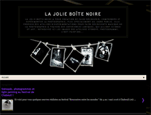 Tablet Screenshot of lajolieboitenoire.blogspot.com
