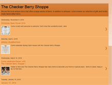 Tablet Screenshot of bowdoncheckerberry.blogspot.com