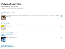 Tablet Screenshot of christinaschurmann.blogspot.com