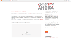 Desktop Screenshot of comprameahora.blogspot.com