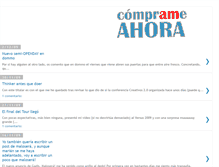 Tablet Screenshot of comprameahora.blogspot.com