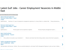 Tablet Screenshot of careersgulf.blogspot.com