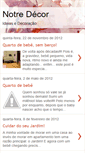 Mobile Screenshot of notredecor.blogspot.com