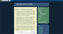 Desktop Screenshot of jessedoesstandupcomedy.blogspot.com