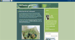 Desktop Screenshot of healthylawyer.blogspot.com