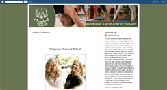 Desktop Screenshot of hinterlandyoga.blogspot.com