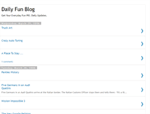 Tablet Screenshot of daily-fun.blogspot.com