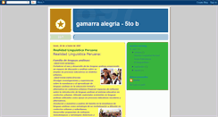 Desktop Screenshot of gamarraalegria.blogspot.com