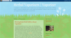 Desktop Screenshot of herbalvaporizersvapir.blogspot.com